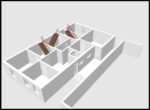 Modernisiertes EFH mit Ferienwohnung, Garten und Terrasse in Kinheim an der Mosel - OG 3D