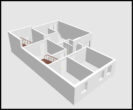 Modernisiertes EFH mit Ferienwohnung, Garten und Terrasse in Kinheim an der Mosel - EG 3D (2)